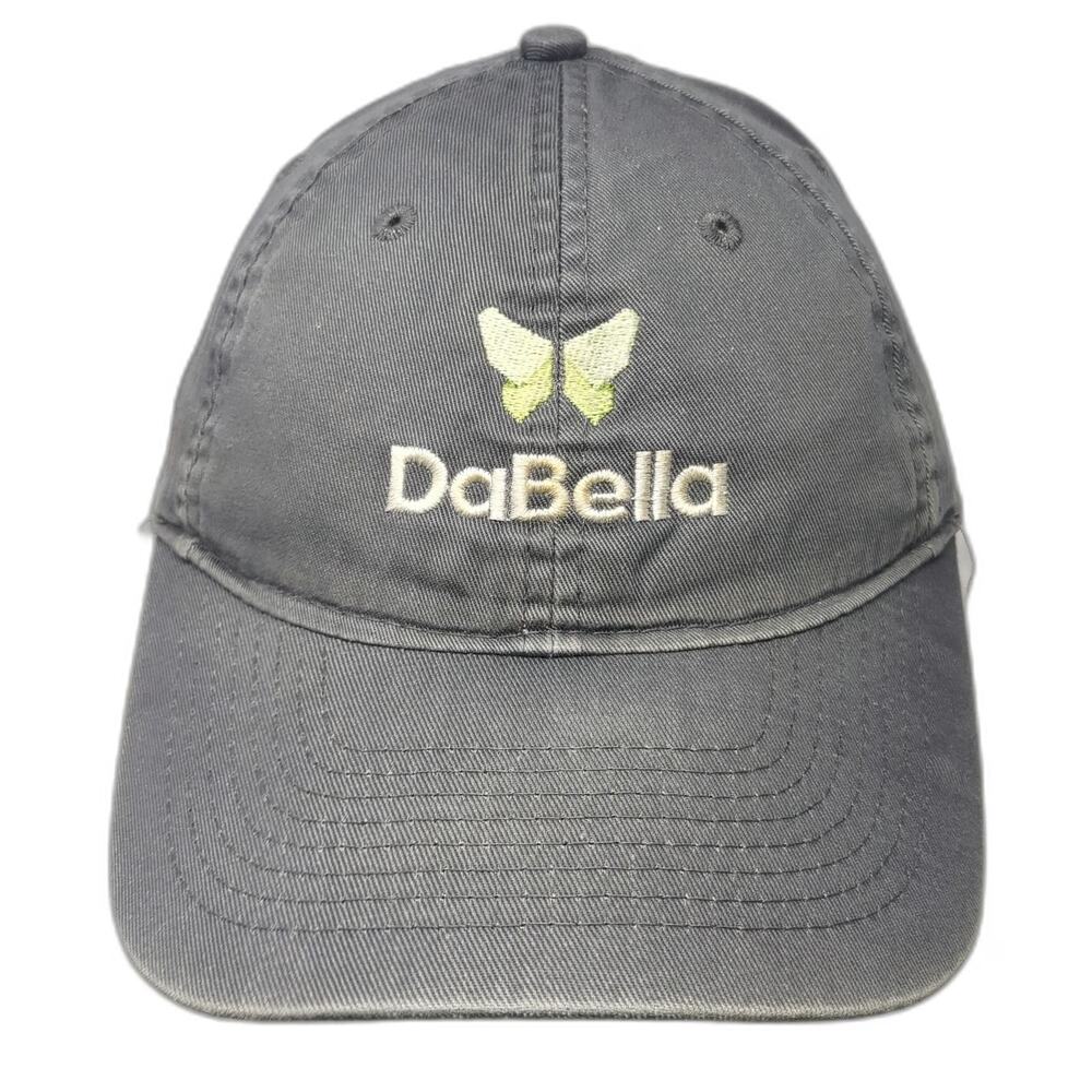 Port & Company Baseball Cap Gray One Size Strapback DaBella Butterfly Logo Hat